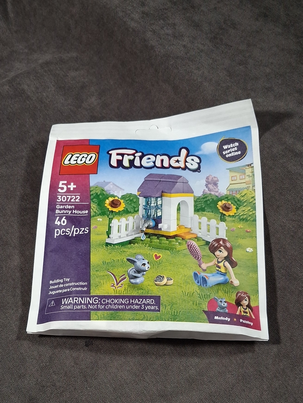 LEGO Friends Garden Bunny House 30722 46 Pieces Age 5+ NEW